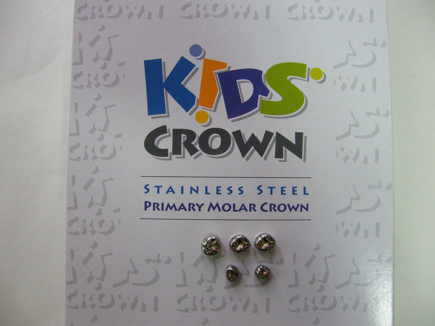 5pcs : Kids Crown Refill (stainless Steel Primary Molar) Same 3m Espe